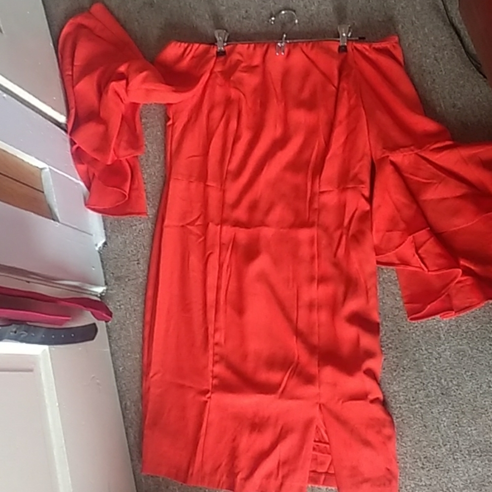 Venus bell sleeve dress